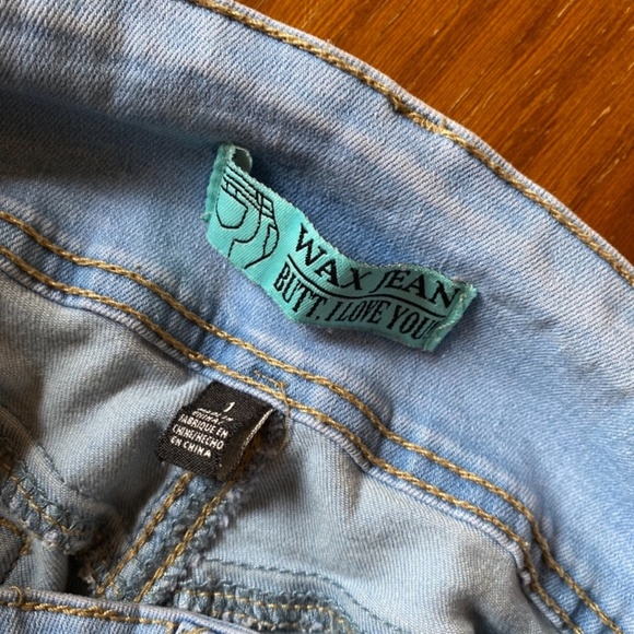 Wax Jeans - Light Blue Jeans - Size 1 - Picture 4 of 4